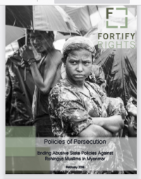 Image of Policies of persecution: ending abusive state policies against Rohingya Muslims in Myanmar