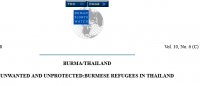 Image of Unwanted and unprotected: Burmese refugees in Thailand